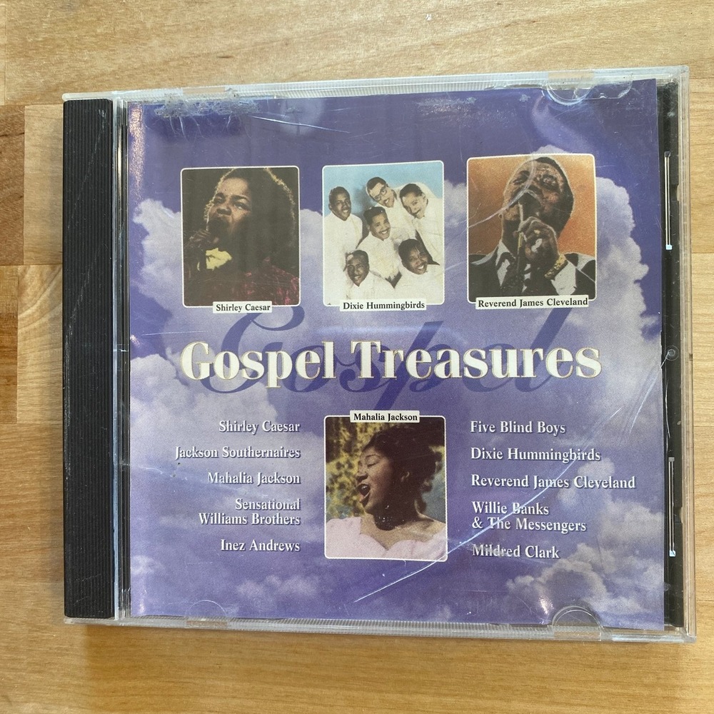 Gospel Treasures CD 1990 Various Artists Compilation Christian MCA